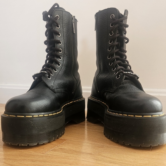 Dr Martens X Dolls Kill Jadon HI Max Platform Boots Size US 8 RARE - Picture 7 of 11